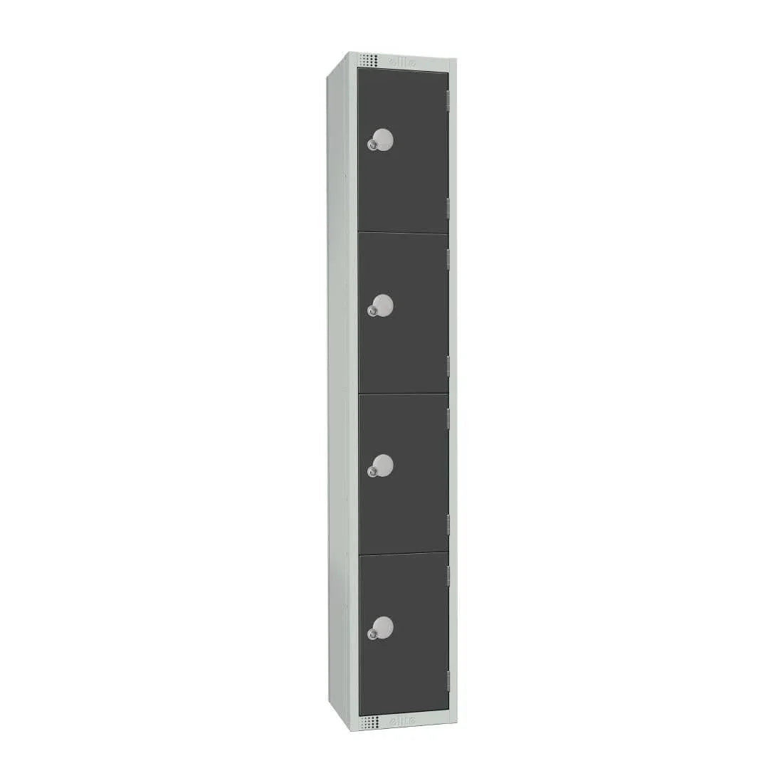 GR680-CL Elite Four Door Manual Combination Locker Locker Graphite Grey - JD Catering Equipment Solutions Ltd