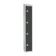 GR680-CLS Elite Four Door Manual Combination Locker Locker Graphite Grey JD Catering Equipment Solutions Ltd