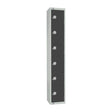 GR682-C Elite Six Door Camlock Locker Graphite Grey JD Catering Equipment Solutions Ltd