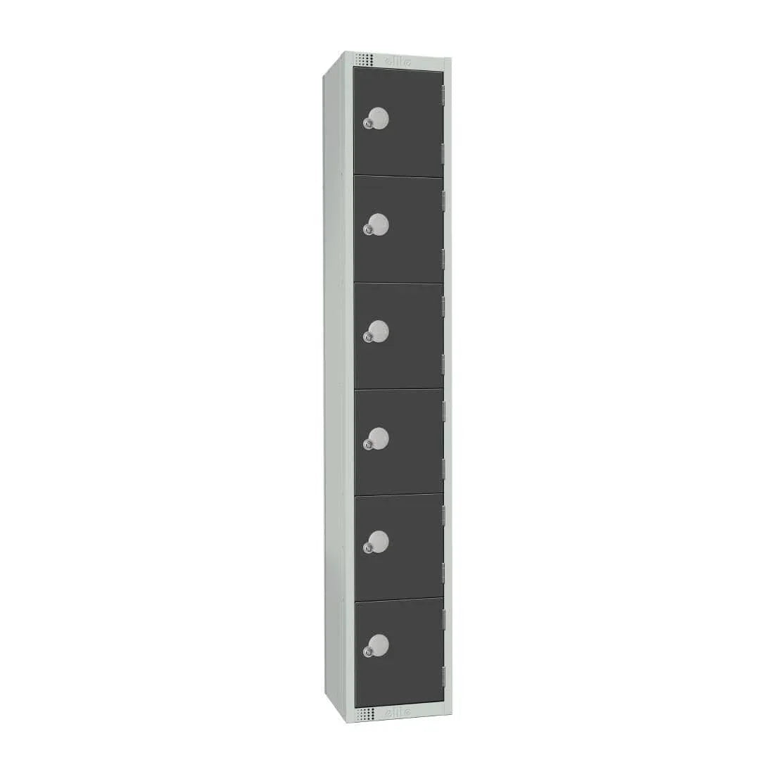 GR682-C Elite Six Door Camlock Locker Graphite Grey - JD Catering Equipment Solutions Ltd