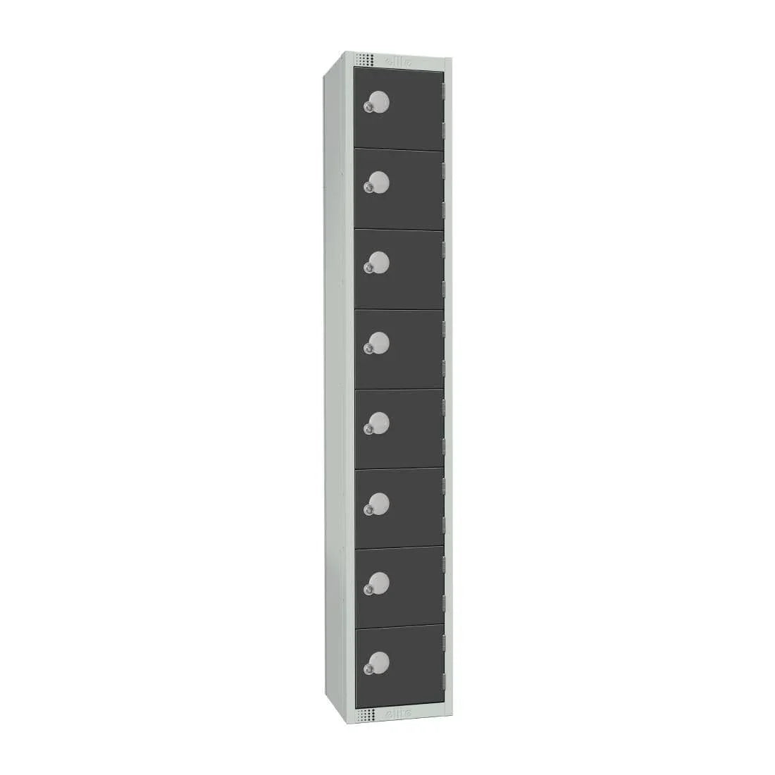 GR683-C Elite Eight Door Camlock Locker Graphite Grey - JD Catering Equipment Solutions Ltd