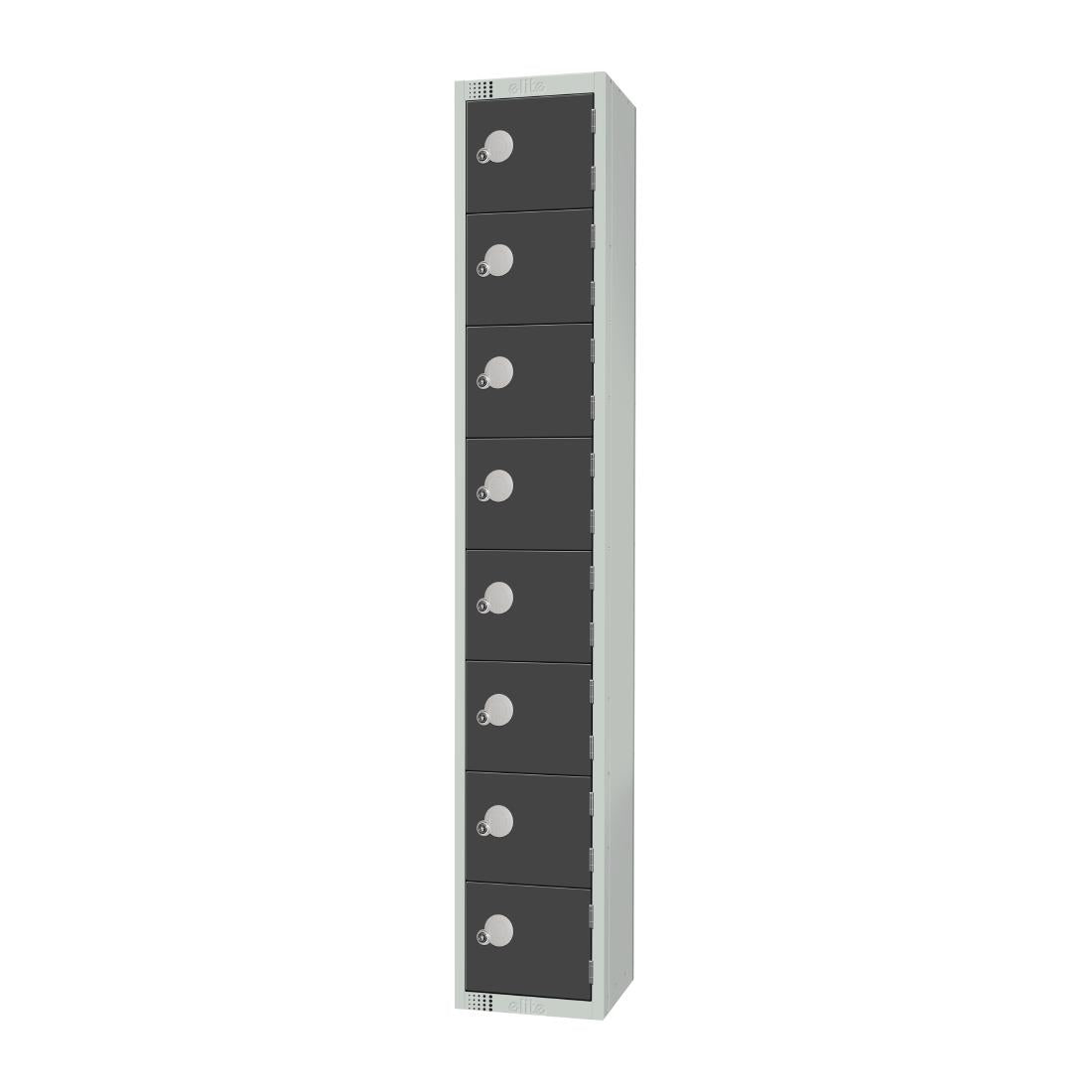 GR683-C Elite Eight Door Camlock Locker Graphite Grey JD Catering Equipment Solutions Ltd