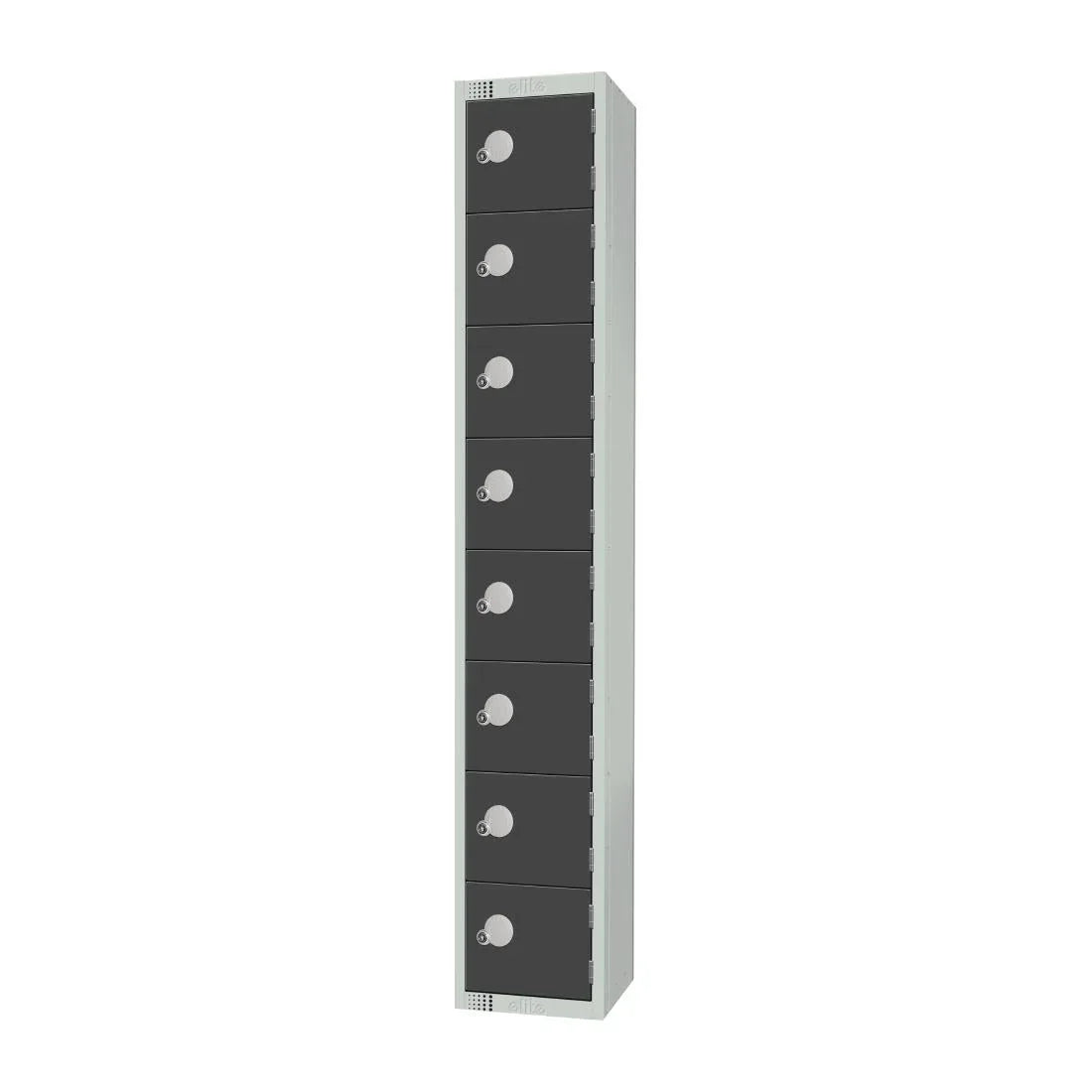 GR683-C Elite Eight Door Camlock Locker Graphite Grey - JD Catering Equipment Solutions Ltd