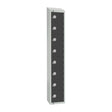 GR683-ELS Elite Eight Door Electronic Combination Locker with Sloping Top Graphite Grey JD Catering Equipment Solutions Ltd