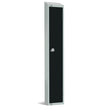 GR684-ELS Elite Single Door Electronic Combination Locker with Sloping Top Black JD Catering Equipment Solutions Ltd