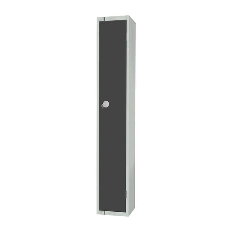 GR691-C Elite Single Door Camlock Locker Graphite Grey JD Catering Equipment Solutions Ltd