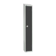 GR691-CL Elite Single Door Manual Combination Locker Locker Graphite Grey JD Catering Equipment Solutions Ltd