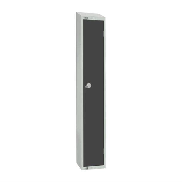 GR691-CL Elite Single Door Manual Combination Locker Locker Graphite Grey JD Catering Equipment Solutions Ltd