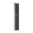 GR691-CLS Elite Single Door Manual Combination Locker Locker Graphite Grey JD Catering Equipment Solutions Ltd