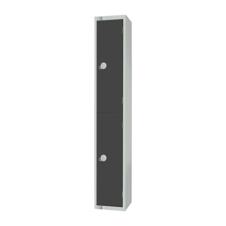 GR692-C Elite Double Door Camlock Locker Graphite Grey JD Catering Equipment Solutions Ltd