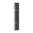 GR692-CL Elite Double Door Manual Combination Locker Locker Graphite Grey JD Catering Equipment Solutions Ltd
