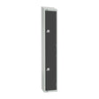 GR692-CLS Elite Double Door Manual Combination Locker Locker Graphite Grey JD Catering Equipment Solutions Ltd