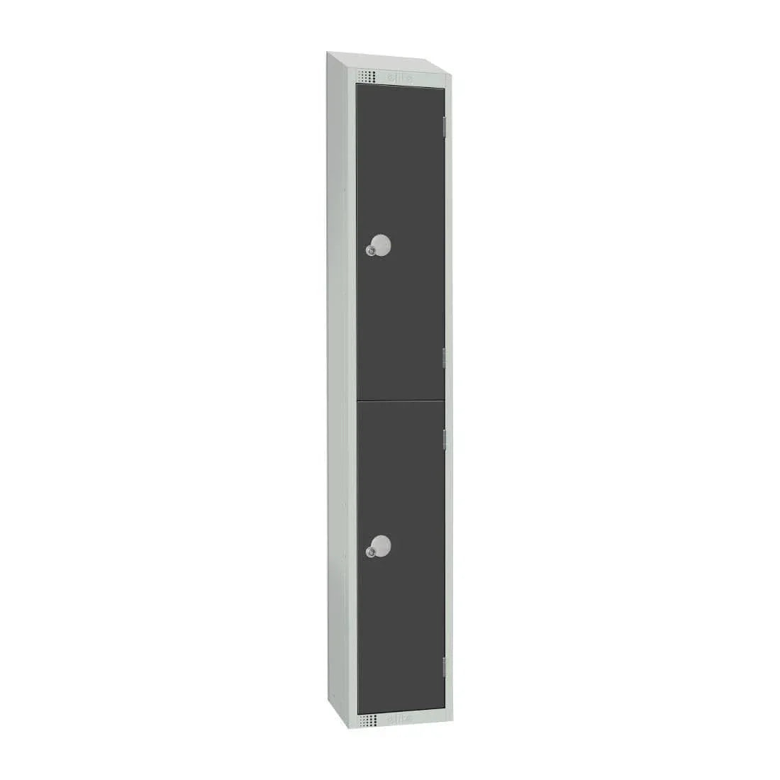 GR692-CLS Elite Double Door Manual Combination Locker Locker Graphite Grey - JD Catering Equipment Solutions Ltd