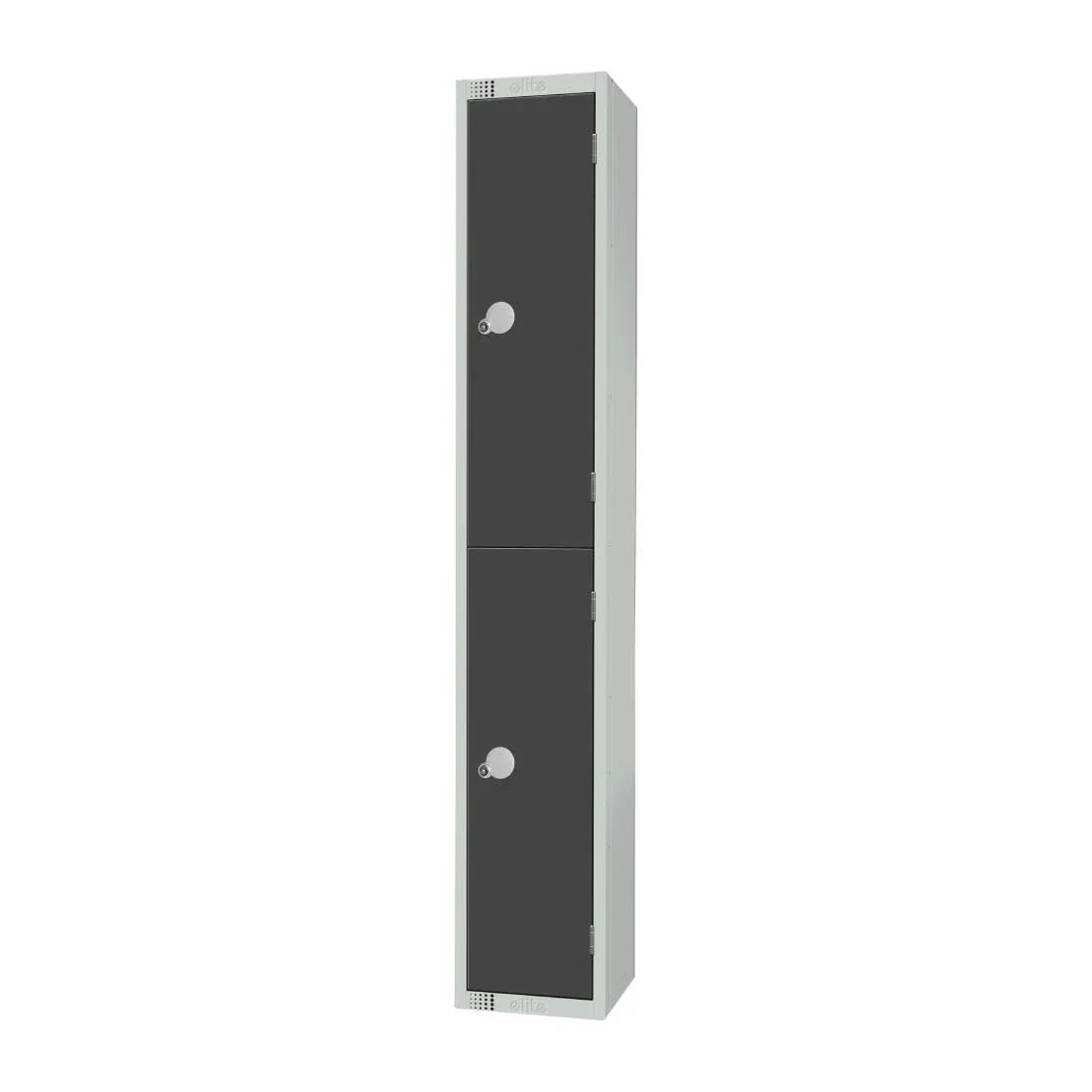 GR692-P Elite Double Door Padlock Locker Graphite Grey - JD Catering Equipment Solutions Ltd