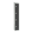 GR694-CLS Elite Four Door Manual Combination Locker Locker Graphite Grey JD Catering Equipment Solutions Ltd