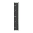 GR695-C Elite Five Door Camlock Locker Graphite Grey JD Catering Equipment Solutions Ltd