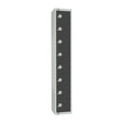 GR697-CL Elite Eight Door Manual Combination Locker Locker Graphite Grey JD Catering Equipment Solutions Ltd