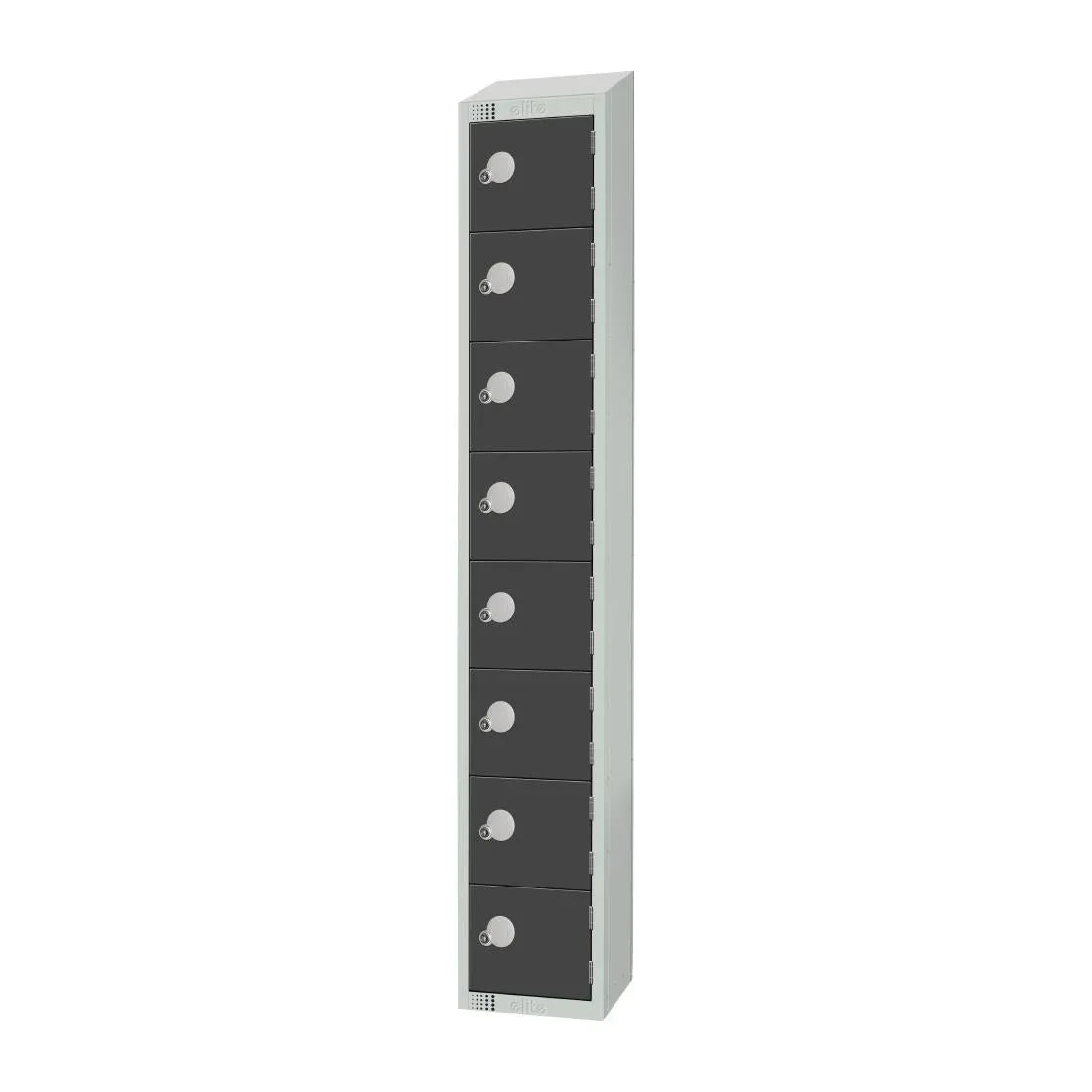 GR697-CLS Elite Eight Door Manual Combination Locker Locker Graphite Grey - JD Catering Equipment Solutions Ltd