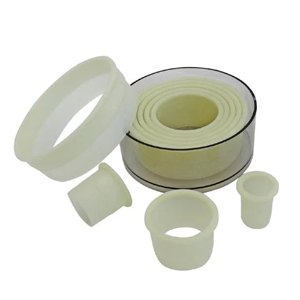 GT141 Schneider Plain Round Pastry Cutters (Pack of 9) - JD Catering Equipment Solutions Ltd