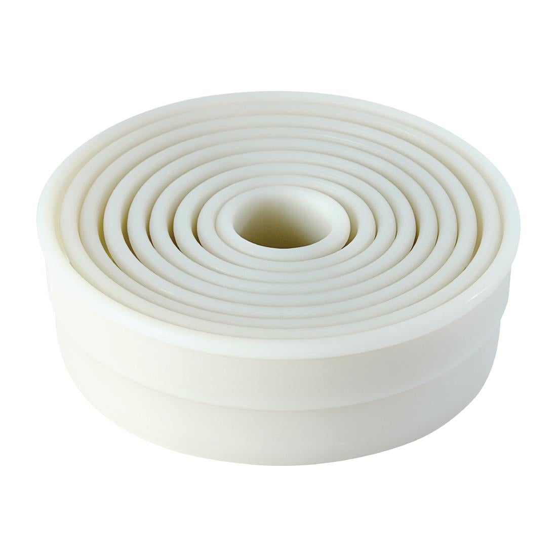 GT141 Schneider Plain Round Pastry Cutters (Pack of 9) JD Catering Equipment Solutions Ltd