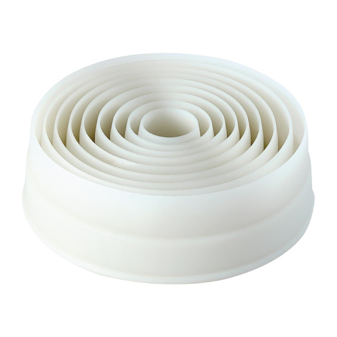 GT141 Schneider Plain Round Pastry Cutters (Pack of 9) JD Catering Equipment Solutions Ltd