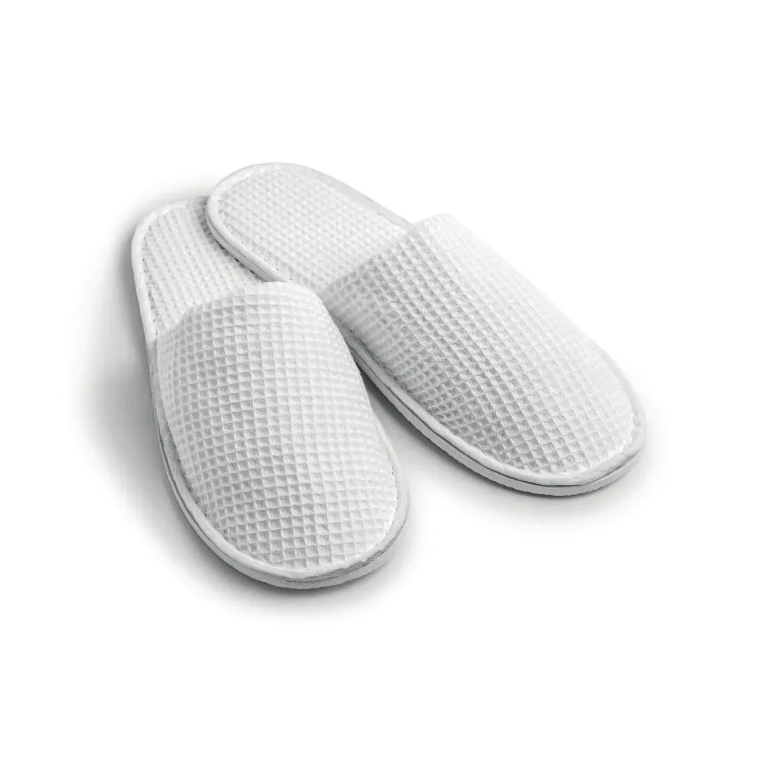 GT738 Mitre Essentials Honeycomb Slipper Closed Toe White - JD Catering Equipment Solutions Ltd