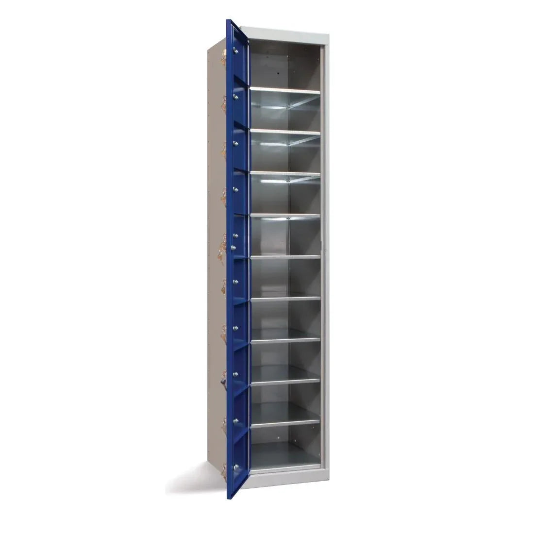 GG717 Garment 10 Door Dispensing Locker Flat Top - JD Catering Equipment Solutions Ltd
