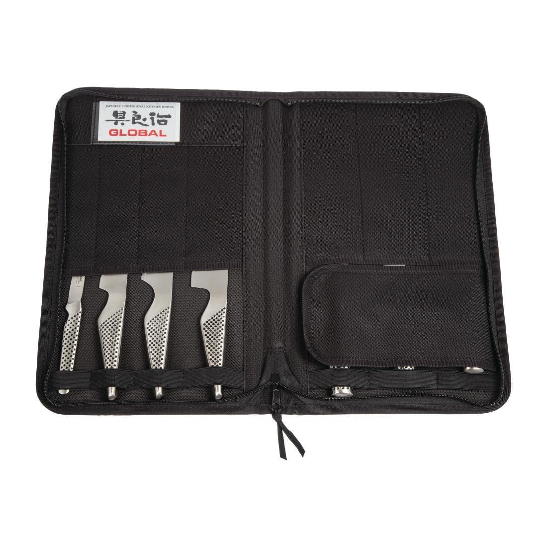 CC390 Global 7 Piece Knife Set with Case - JD Catering Equipment Solutions Ltd