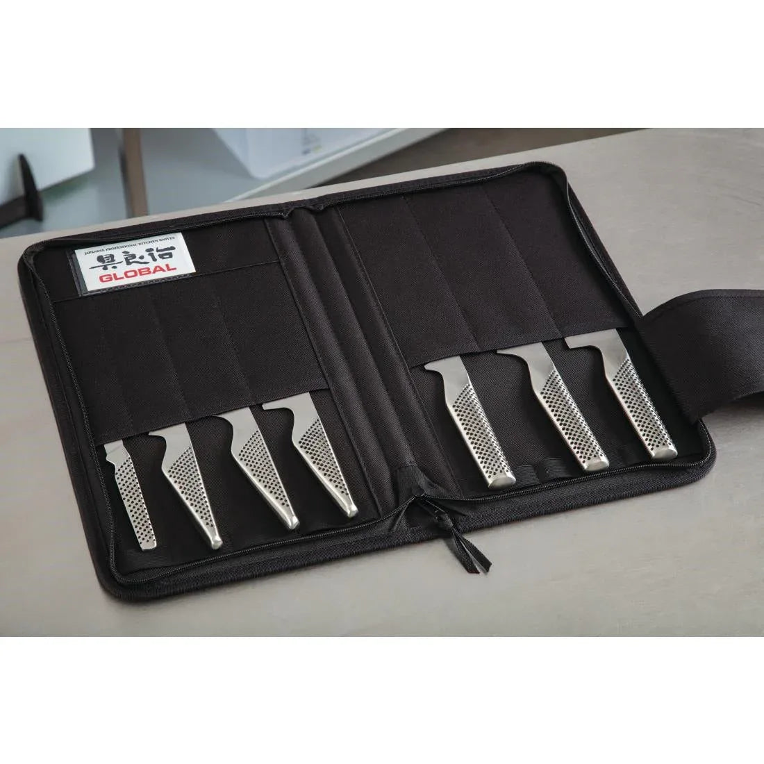 CC390 Global 7 Piece Knife Set with Case - JD Catering Equipment Solutions Ltd