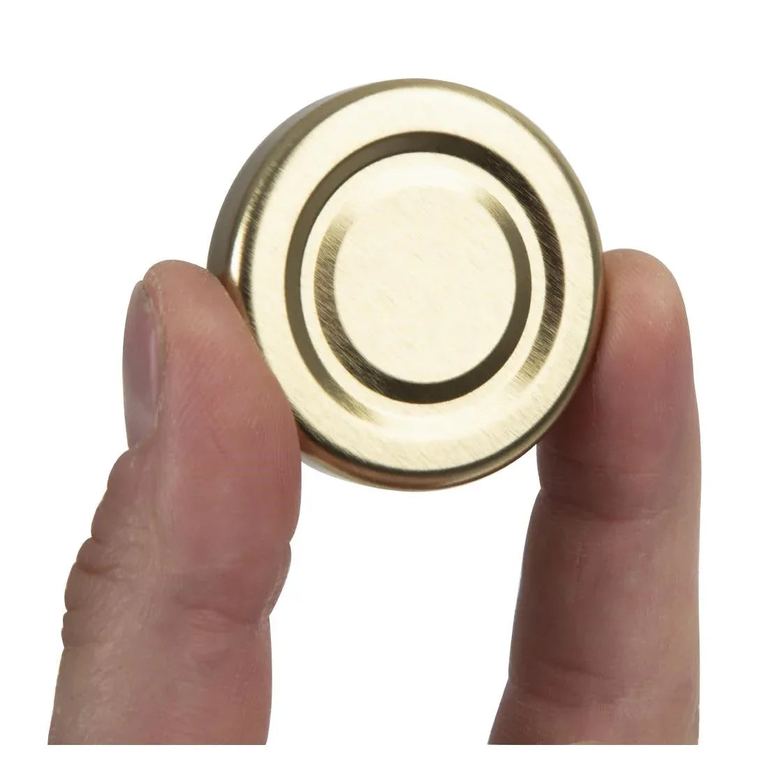 GL161 Gold Cap for Mini Milk Bottles (Pack of 18) - JD Catering Equipment Solutions Ltd