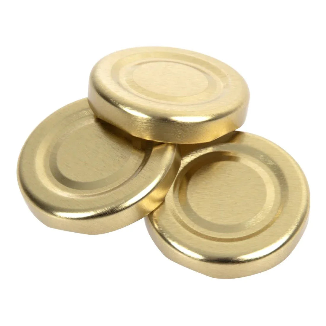GL161 Gold Cap for Mini Milk Bottles (Pack of 18) - JD Catering Equipment Solutions Ltd