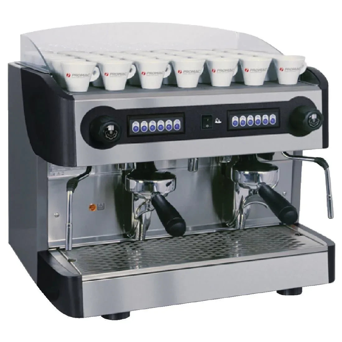 DL257 Grigia Green Compact 2 Group Espresso Coffee Machine - JD Catering Equipment Solutions Ltd