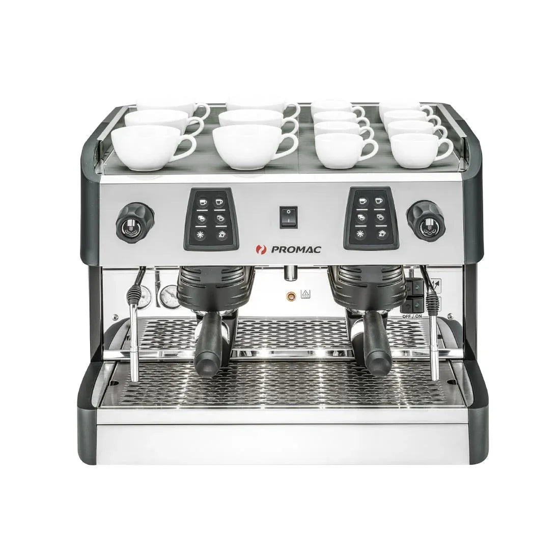 DL257 Grigia Green Compact 2 Group Espresso Coffee Machine - JD Catering Equipment Solutions Ltd