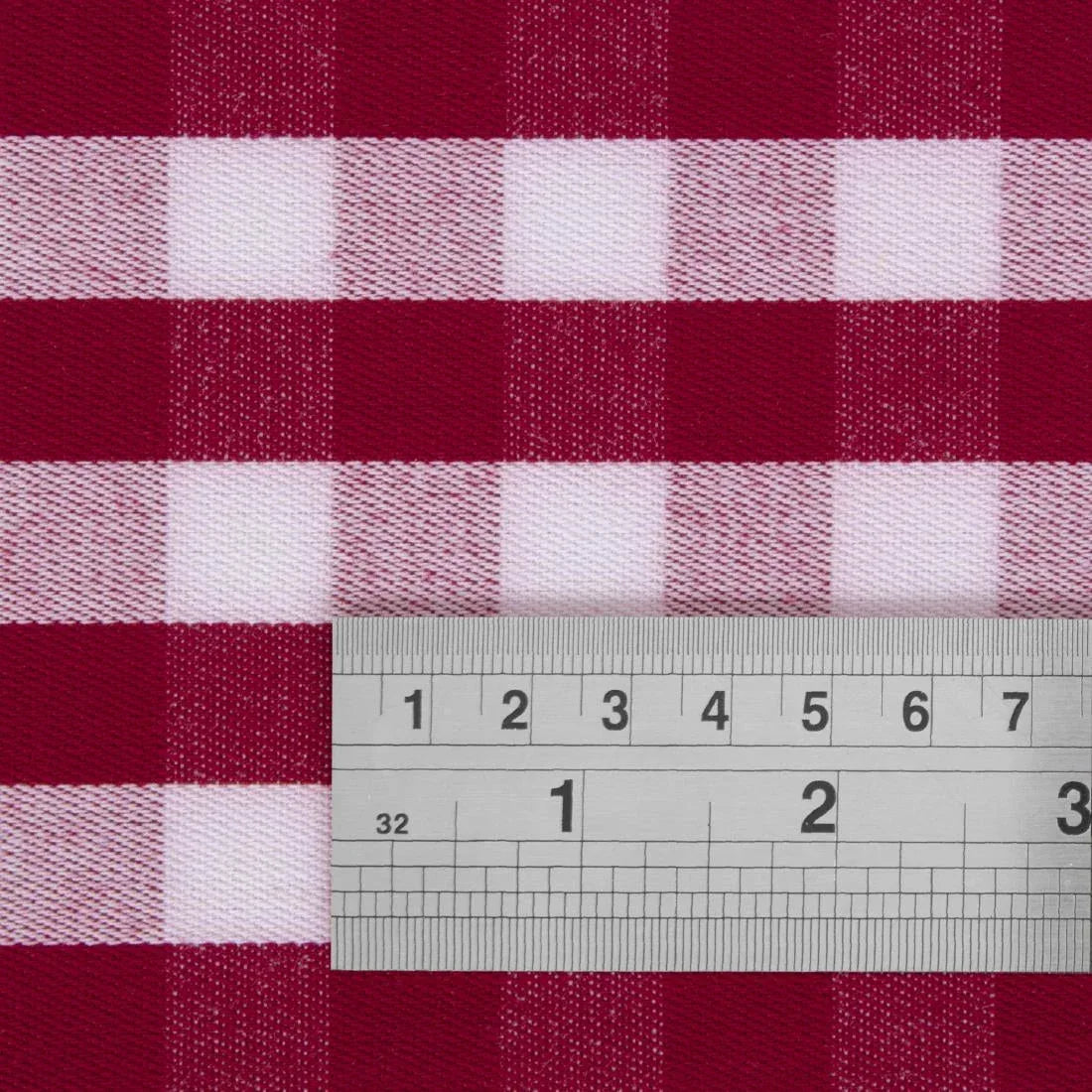 HB580 Gingham Polyester Napkins Red Check (10 pack) - JD Catering Equipment Solutions Ltd