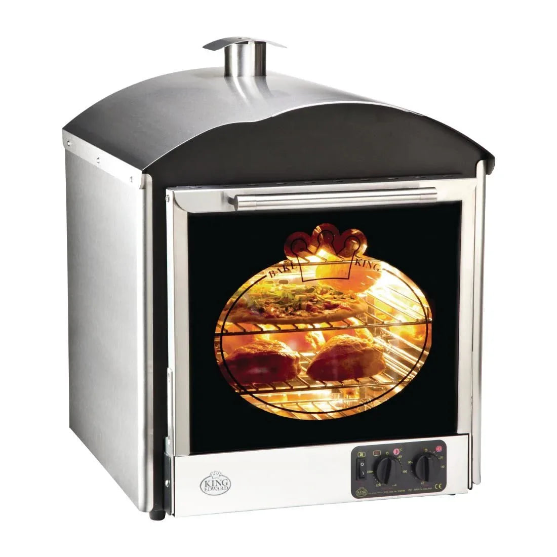 HC125 King Edward Bake King Solo Oven Stainless Steel BKS/SS - JD Catering Equipment Solutions Ltd
