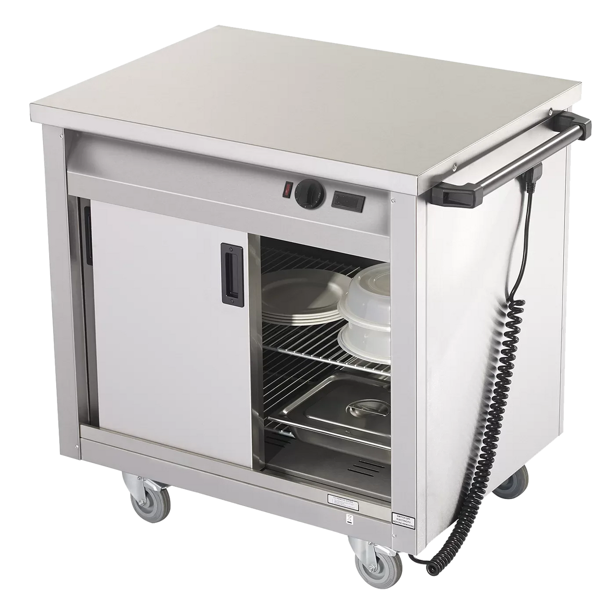 T721 Victor Mobile Hot Cupboard HC20MS - JD Catering Equipment Solutions Ltd