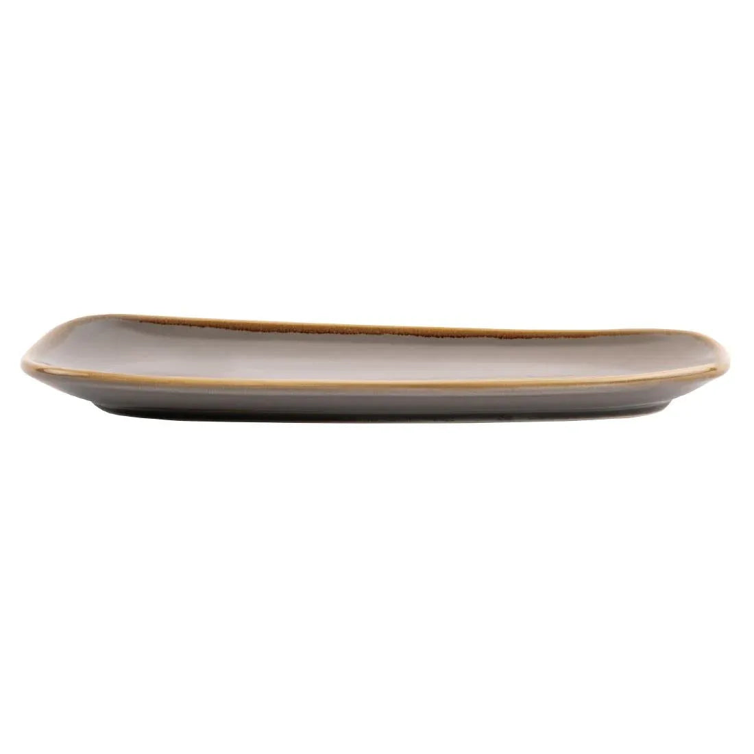 HC376 Olympia Kiln Platter Smoke 295mm (Pack of 4) - JD Catering Equipment Solutions Ltd