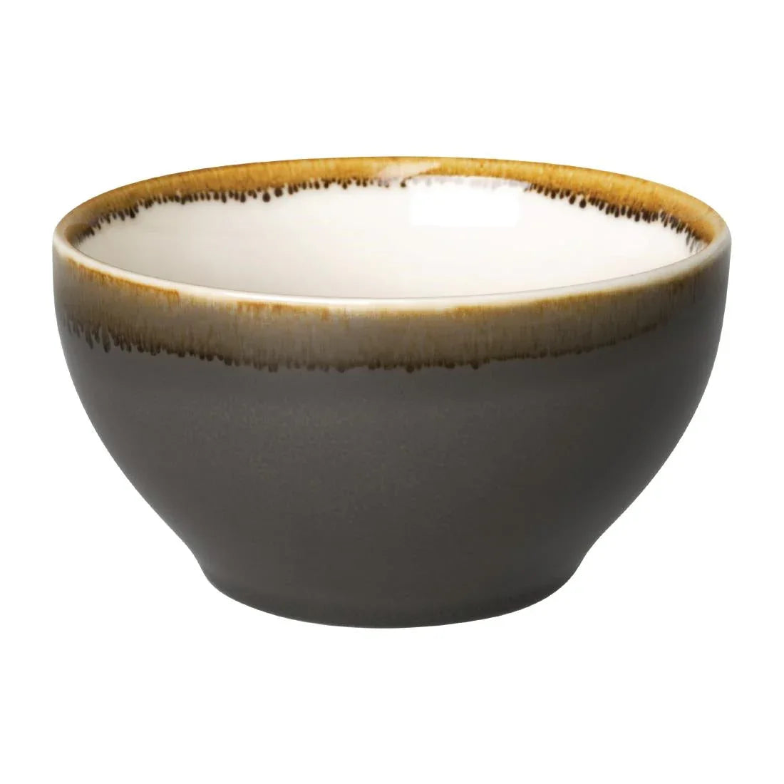 HC379 Olympia Kiln Round Bowl Smoke 140mm (Pack of 6) - JD Catering Equipment Solutions Ltd