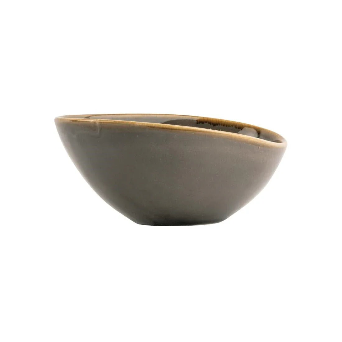 HC380 Olympia Kiln Bowl Smoke 165mm (Pack of 6) - JD Catering Equipment Solutions Ltd