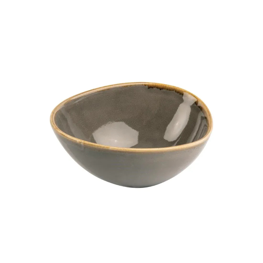 HC380 Olympia Kiln Bowl Smoke 165mm (Pack of 6) - JD Catering Equipment Solutions Ltd