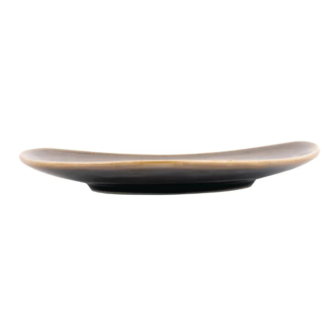 HC384 Olympia Kiln Triangular Plate Smoke 230mm (Pack of 6) - JD Catering Equipment Solutions Ltd