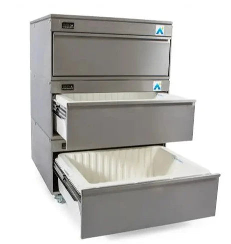 Adande - Bulk Storage - Fridge Only A+ Three Drawer - Rear Engine - HCR3 Series