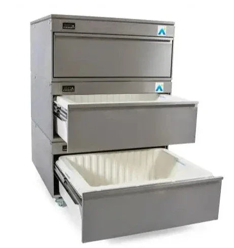 Adande - Bulk Storage - Fridge Only A+ Three Drawer - Rear Engine - HCR3 Series - JD Catering Equipment Solutions Ltd