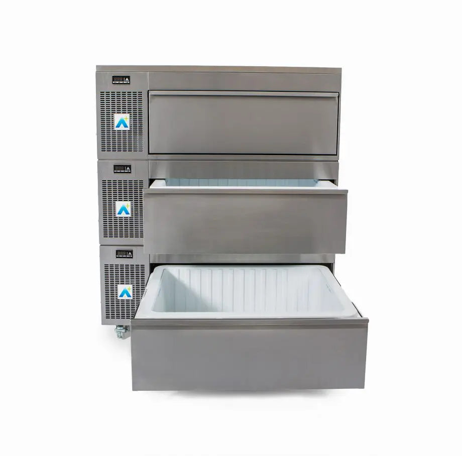 Adande - Bulk Storage - Fridge Only A+ Three Drawer - Side Engine - HCS3 Series