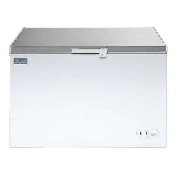 HEC916 Arctica 370 Ltr Chest Freezer - White with S/S Lid - JD Catering Equipment Solutions Ltd