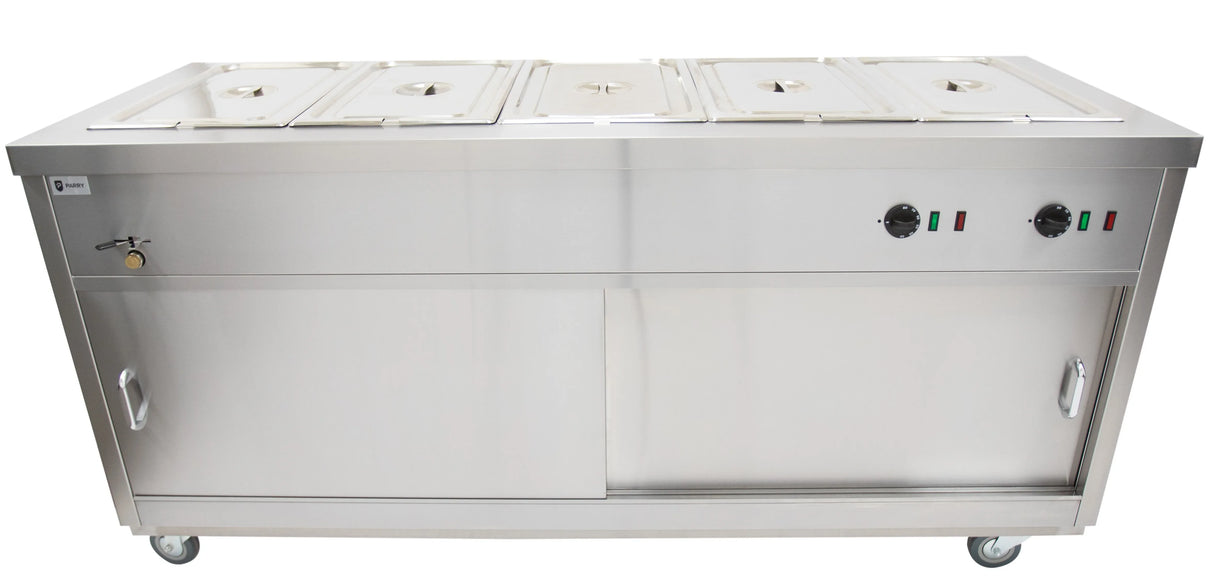 Parry Bain Marie Topped Hot Cupboard HOT18BM - JD Catering Equipment Solutions Ltd