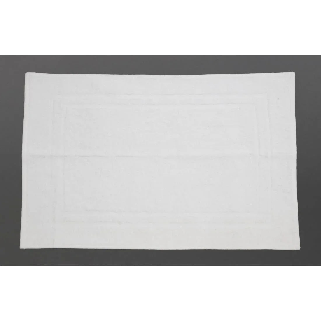 HP391 EcoKnit Bath Mat White, 800gsm - JD Catering Equipment Solutions Ltd