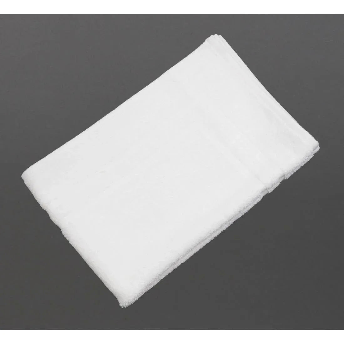 HP391 EcoKnit Bath Mat White, 800gsm - JD Catering Equipment Solutions Ltd