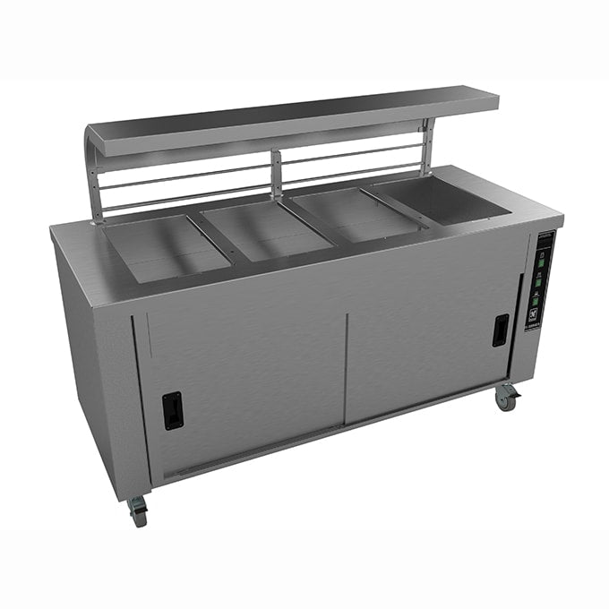 Falcon Chieftain 4 Well Heated Servery Counter HS4 – JD Catering Equipment