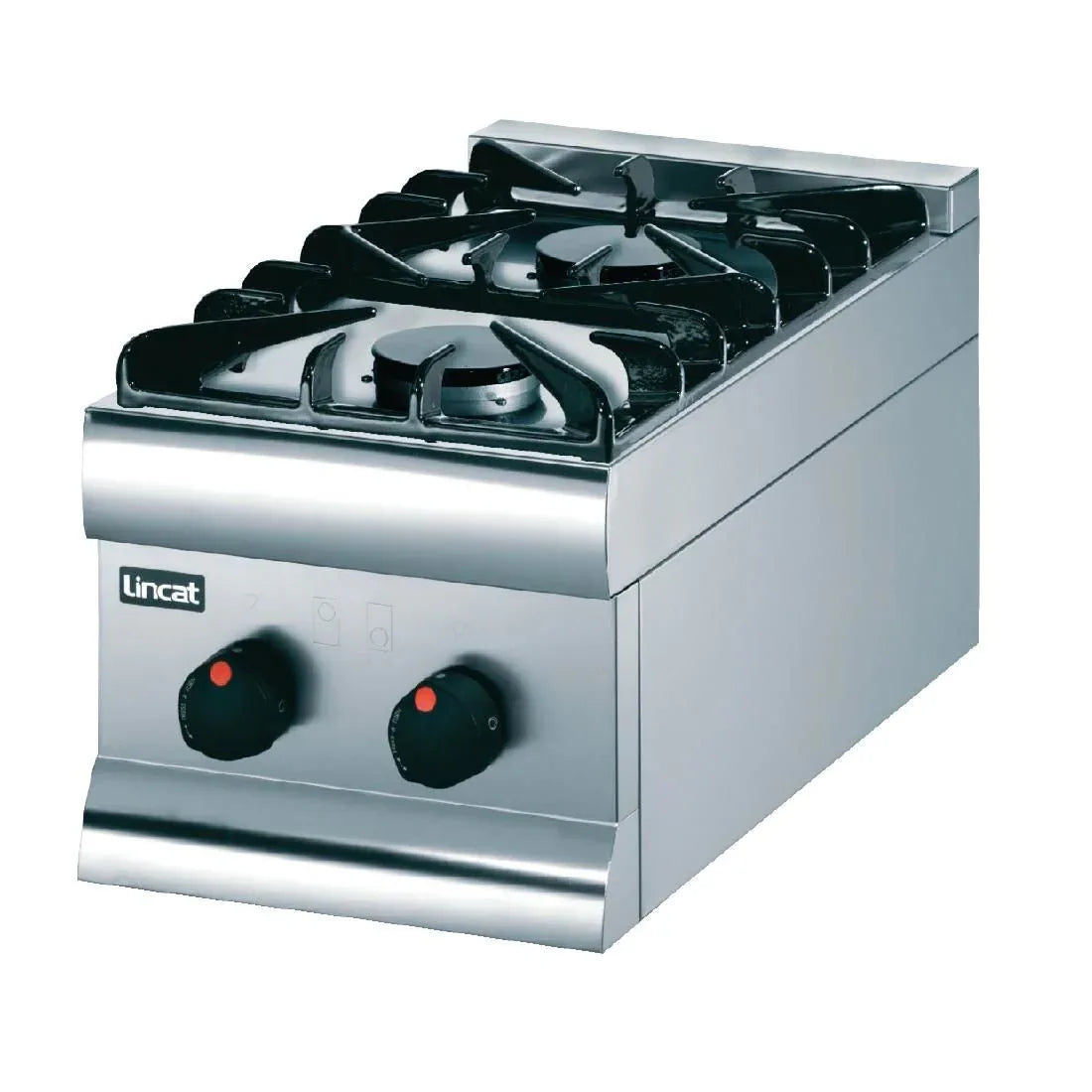HT3/N/P - Lincat Silverlink 600 Gas Counter-top Boiling Top - 2 Burners - W 300 mm - 9.0 kW E416 - JD Catering Equipment Solutions Ltd